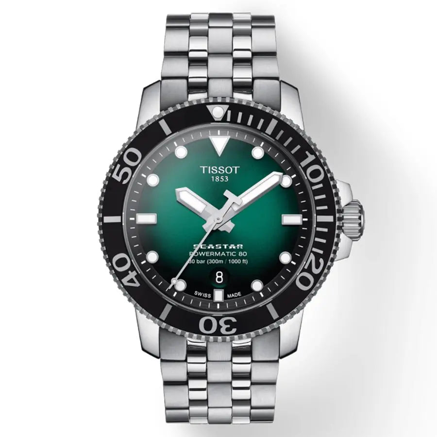 TISSOT WATCH SEASTAR 1000 POWERMATIC 80 43MM T1204071109101